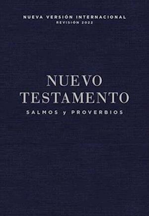 Nvi, Nuevo Testamento de Bolsillo, Con Salmos Y Proverbios, Tapa Rústica, Azul Añil
