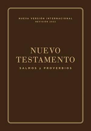 Nvi, Nuevo Testamento de Bolsillo, Con Salmos Y Proverbios, Leatherflex, Café