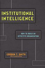 Institutional Intelligence