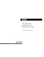 The Economic Dimensions of National Security