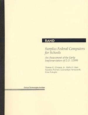 Surplus Federal Computers for Schools