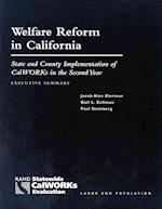 Welfare Reform in California