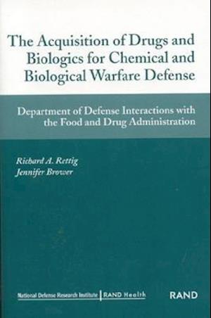 The Acquisition of Drugs and Biologics for Chemical Adn Biological Warfare Defense