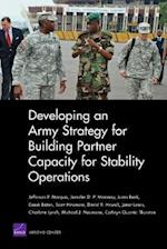 Developing an Army Strategy for Building Partner Capacity for Stability Operations