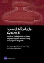 Toward Affordable Systems III