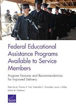Federal Educational Assistance Programs Available to Service Members