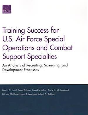 Training Success for U.S. Air Force Special Operations and Combat Support Specialties