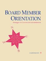 Board Member Orientation