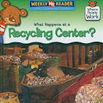 What Happens at a Recycling Center?