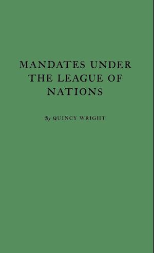 Mandates under the League of Nations