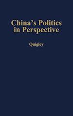 China's Politics in Perspective