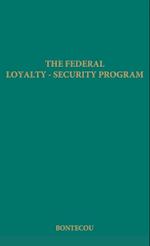 The Federal Loyalty-Security Program