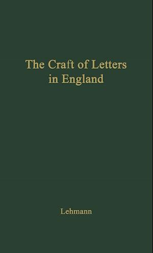 The Craft of Letters in England