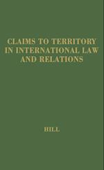 Claims to Territory International Law