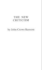 The New Criticism