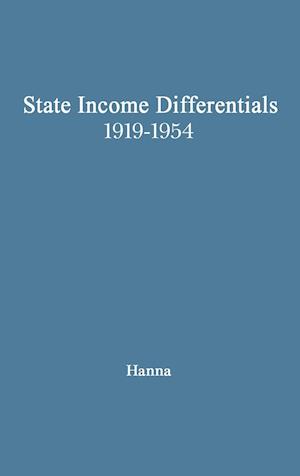 State Income Differentials, 1919-1954