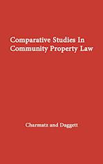 Comparative Studies in Community Property Law