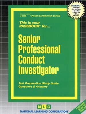 Senior Professional Conduct Investigator