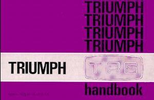 Triumph TR6 Driver's Handbook (1973)