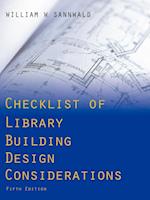 Checklist of Library Building Design Considerations