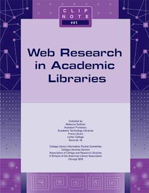 Web Research in Academic Libraries