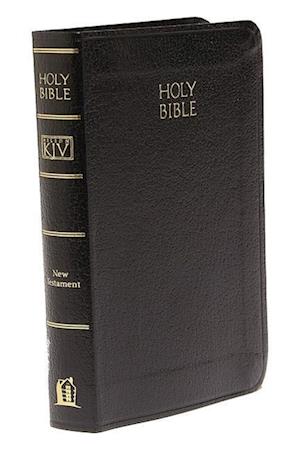 KJV, Vest Pocket New Testament and   Psalms, Leathersoft, Black, Red Letter