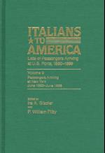 Italians to America, June 1895 - June 1896