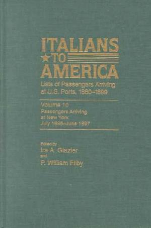 Italians to America, July 1896 - June 1897