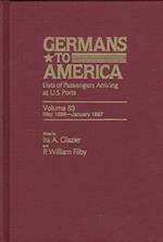 Germans to America, May 1, 1886-Jan. 3, 1887