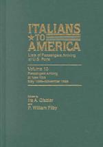 Italians to America, May 1899 - Nov. 1899