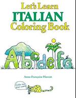 COLORING BOOKS: LETS LEARN ITALIAN COLORING BOOK