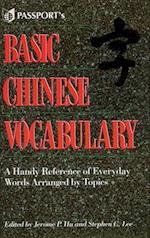 Basic Chinese Vocabulary