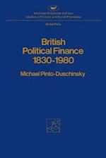 British Political Finance 1830-1980 