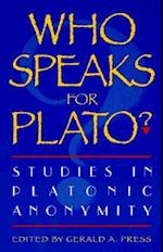 Who Speaks for Plato?