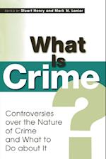 What Is Crime?