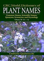 CRC World Dictionary of Plant Nmaes