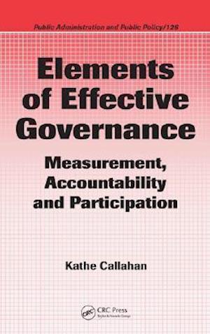 Elements of Effective Governance