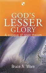 God's lesser glory