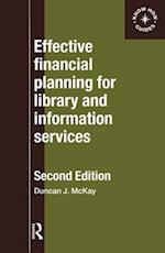 Effective Financial Planning for Library and Information Services