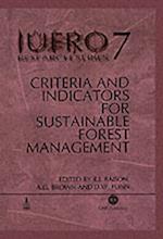 Criteria and Indicators for Sustainable Forest Management