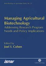 Managing Agricultural Biotechnology