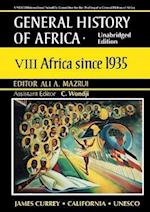 General History of Africa volume 8 [pbk unabridged]
