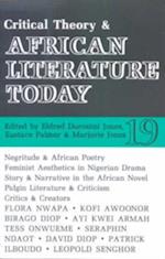 ALT 19 Critical Theory and African Literature Today