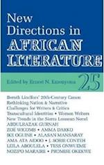 ALT 25 New Directions in African Literature