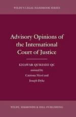 Advisory Opinions of the International Court of Justice
