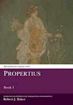 Propertius: Book I