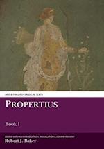 Propertius: Book I