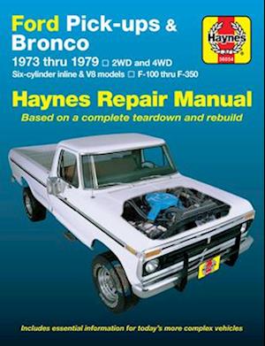 Ford pick-ups F-100-F-350 & Bronco (1973-1979) Haynes Repair Manual (USA)