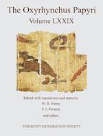 The Oxyrhynchus Papyri. Volume LXXIX