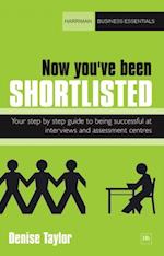 Now you've been shortlisted